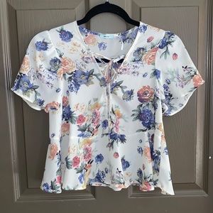 Kimchi Blue Floral Top